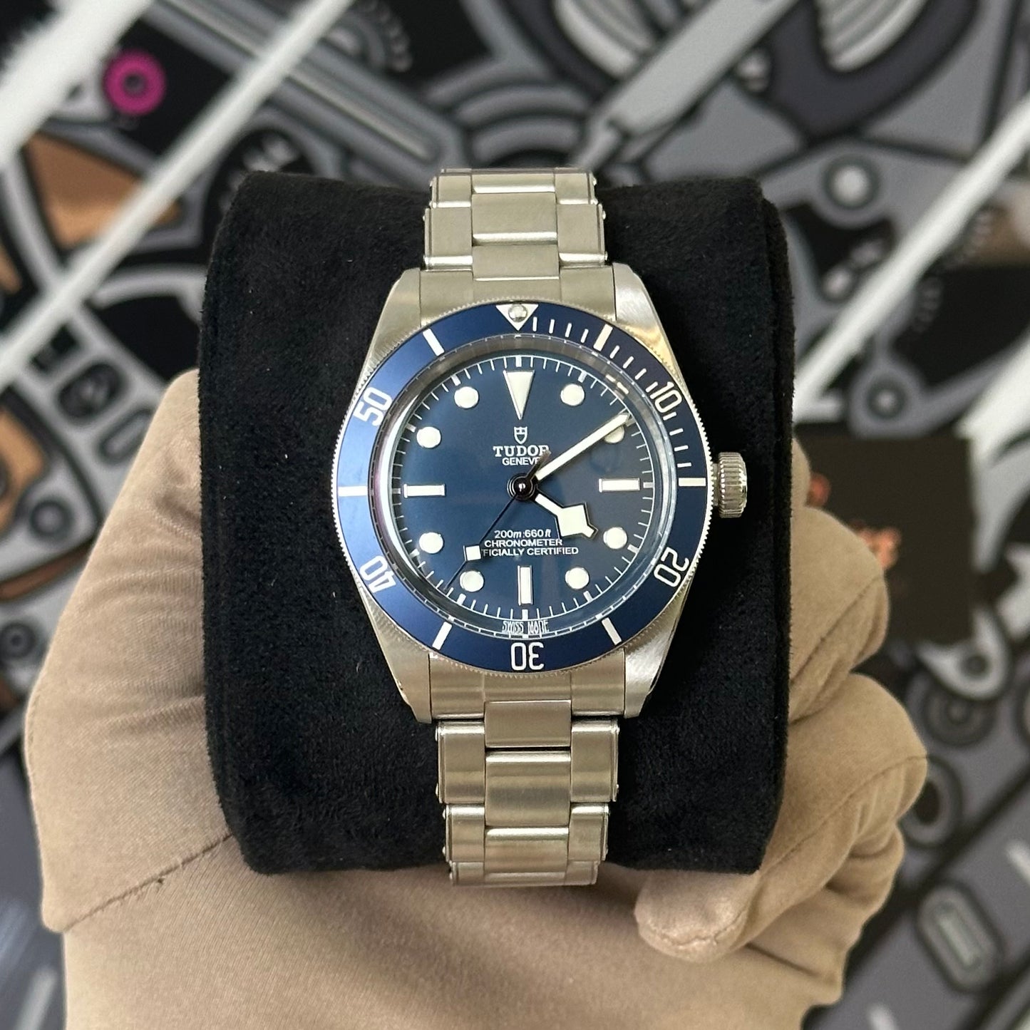 Tudor Black Bay Blue BB58 79030B