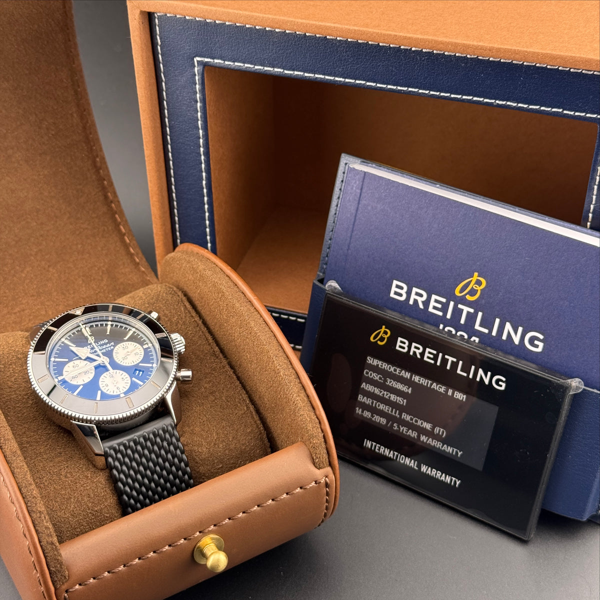 Breitling Superocean Heritage B01 Chronograph 44mm AB0162121B1S1