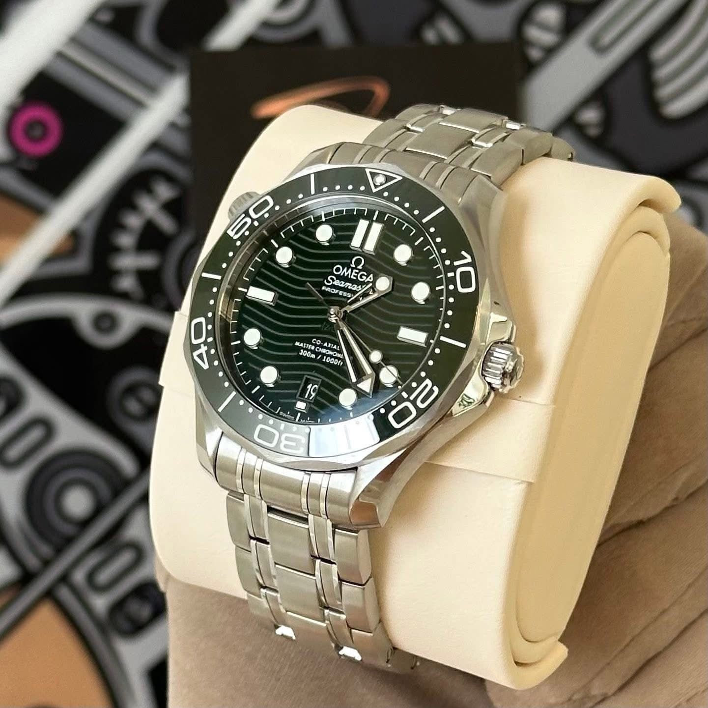 Omega Seamaster Green Dial 210.30.42.20.10.001