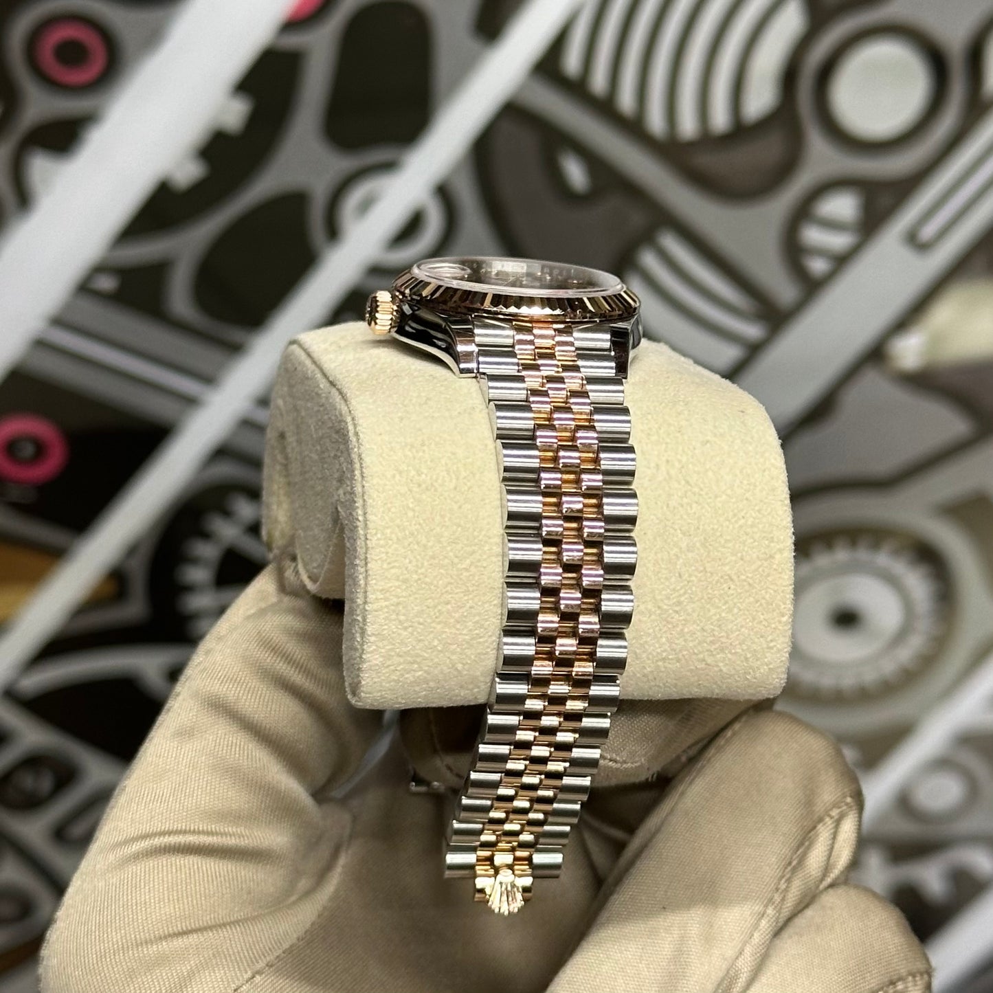 Rolex DJ31 Chocolate Diamond Dial 278271