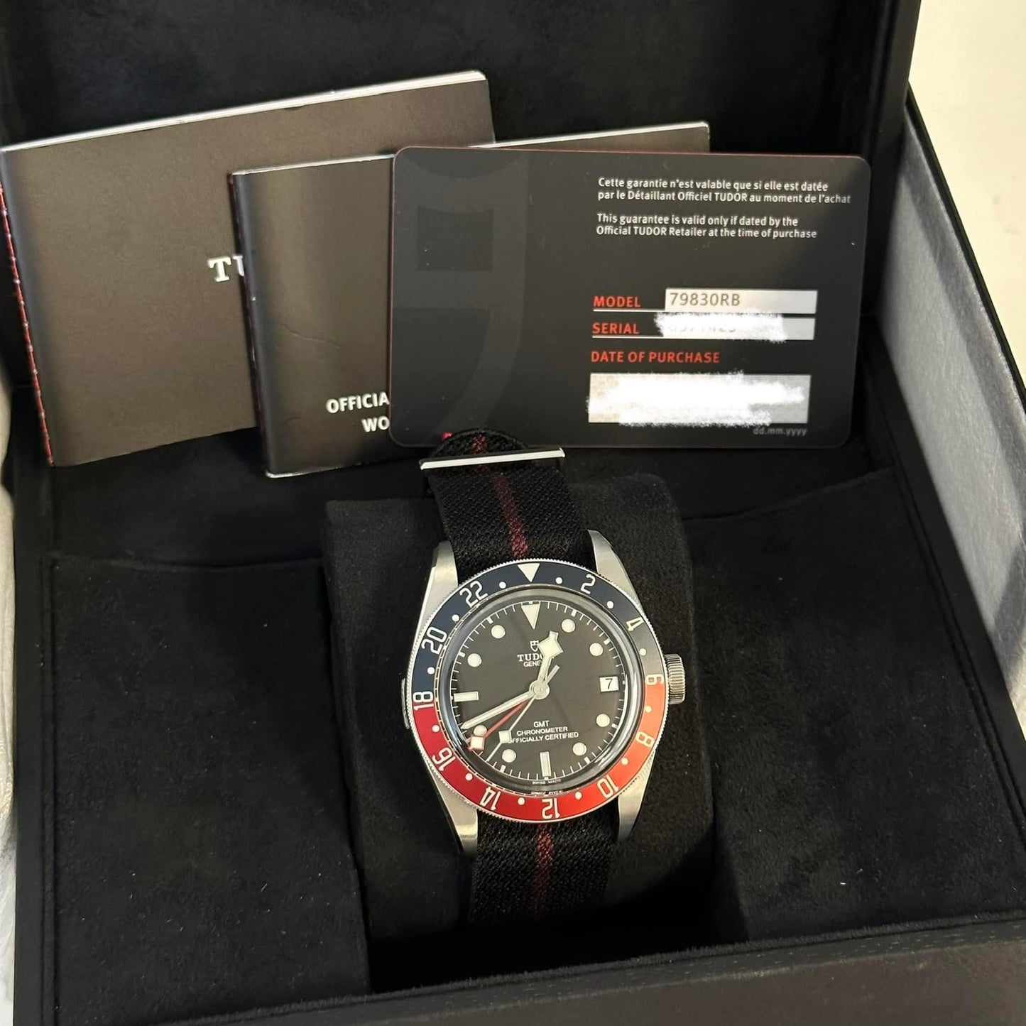 NEW Tudor Black Bay GMT - Nato