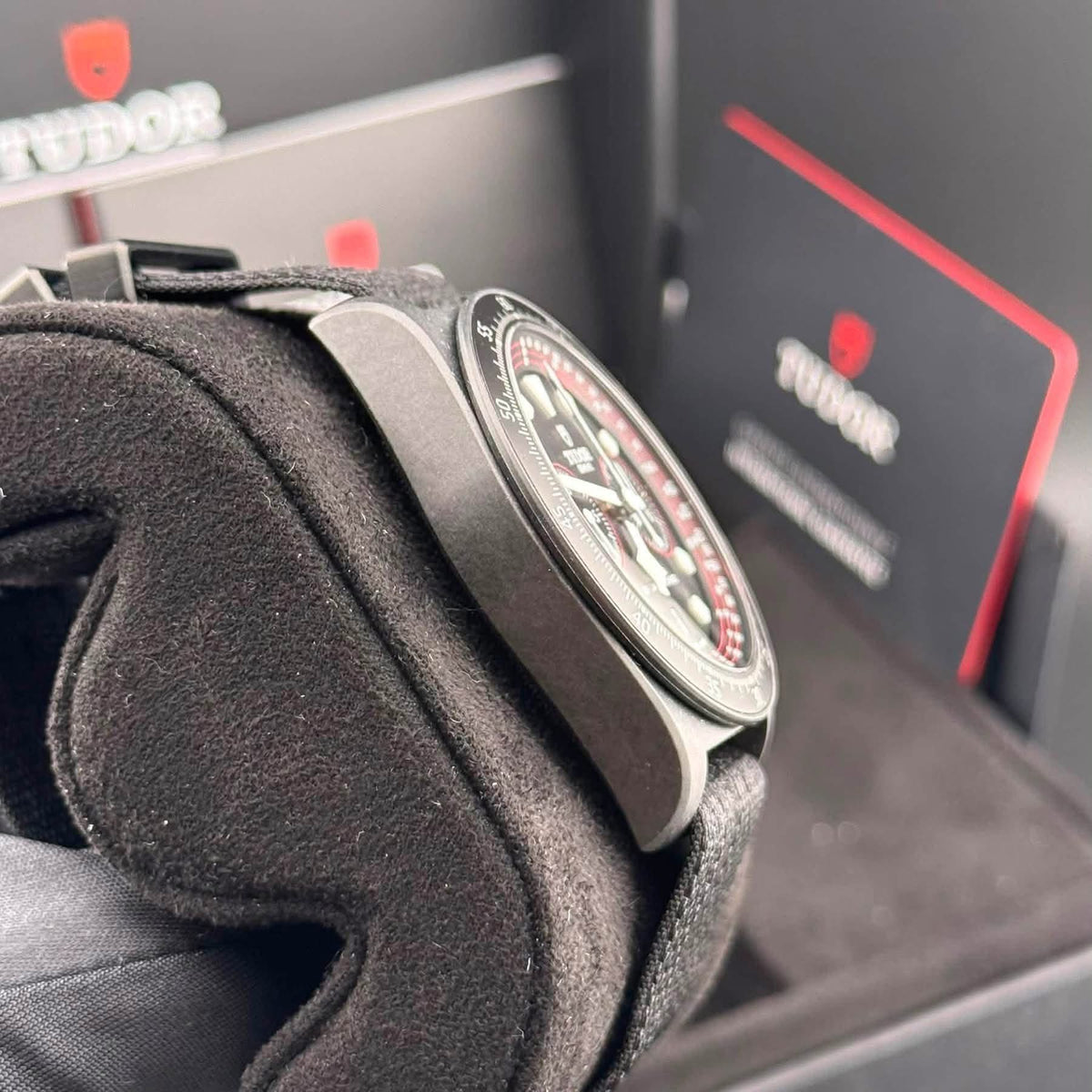 NEW Tudor FXD Chrono 43mm Black Carbon 25827KN