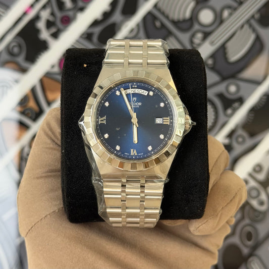NEW Tudor Royal Blue Diamond Dial 28600