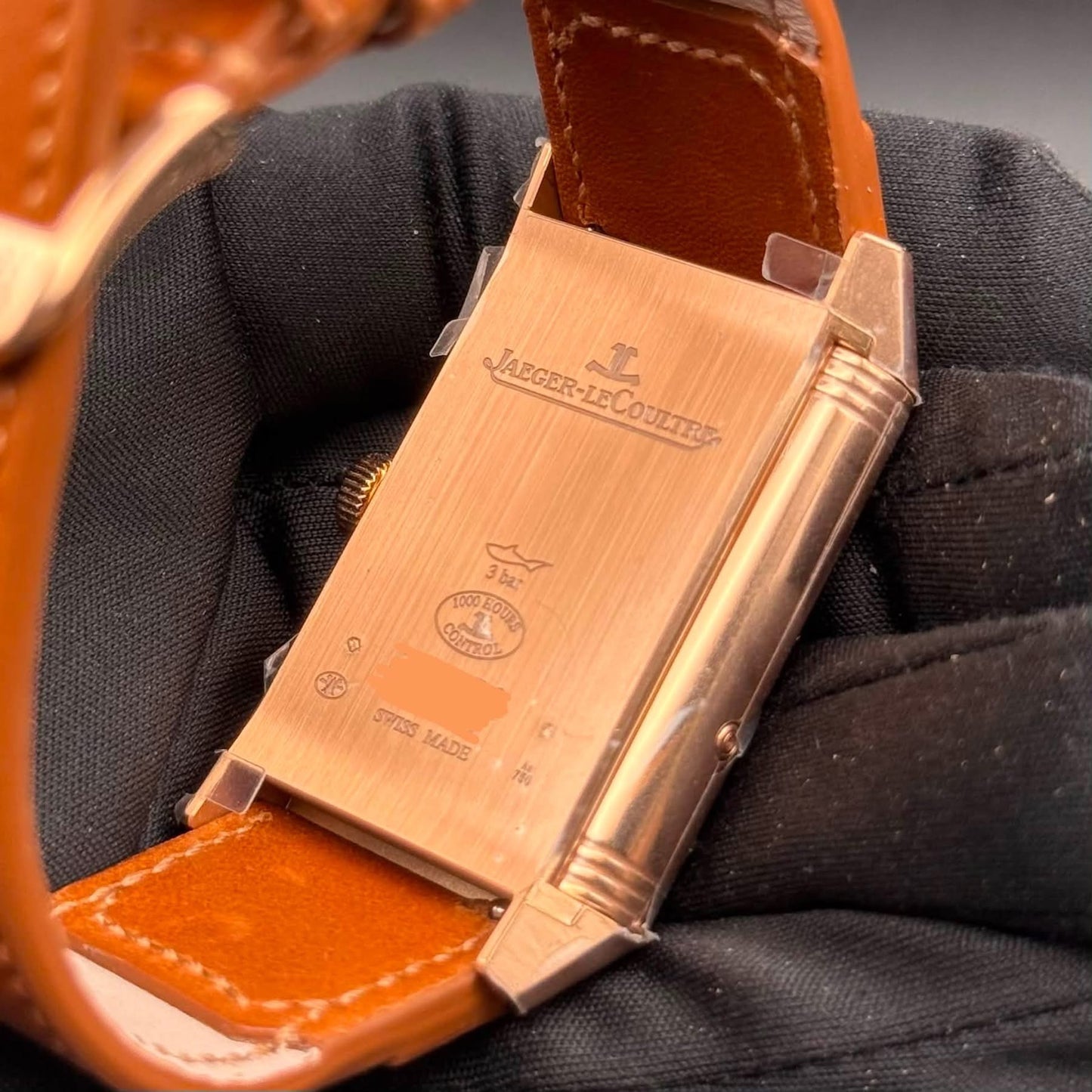 NEW JLC Reverso Tribute Duoface Calendar 18k Rose Gold Q3912532
