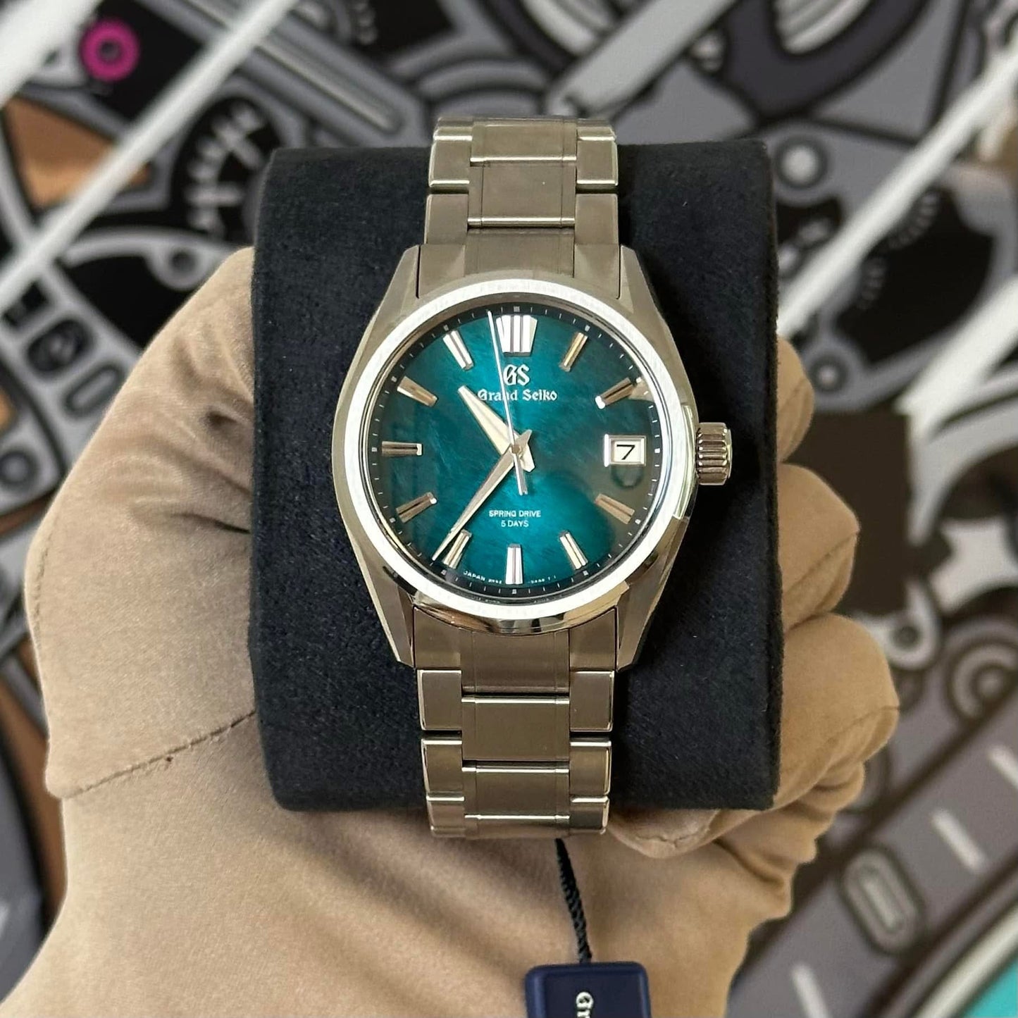 NEW Grand Seiko Spring Drive 5 Days “Atera Blue” SLGA025