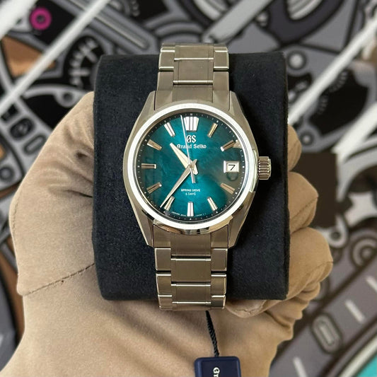NEW Grand Seiko Spring Drive 5 Days “Atera Blue” SLGA025