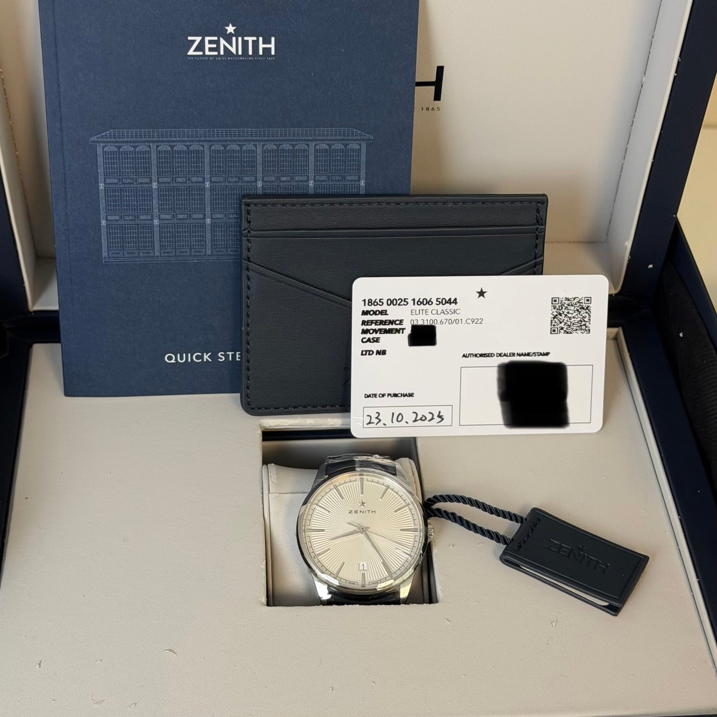 NEW Zenith Elite Classic Ultra Thin
03.3100.670/01.C922