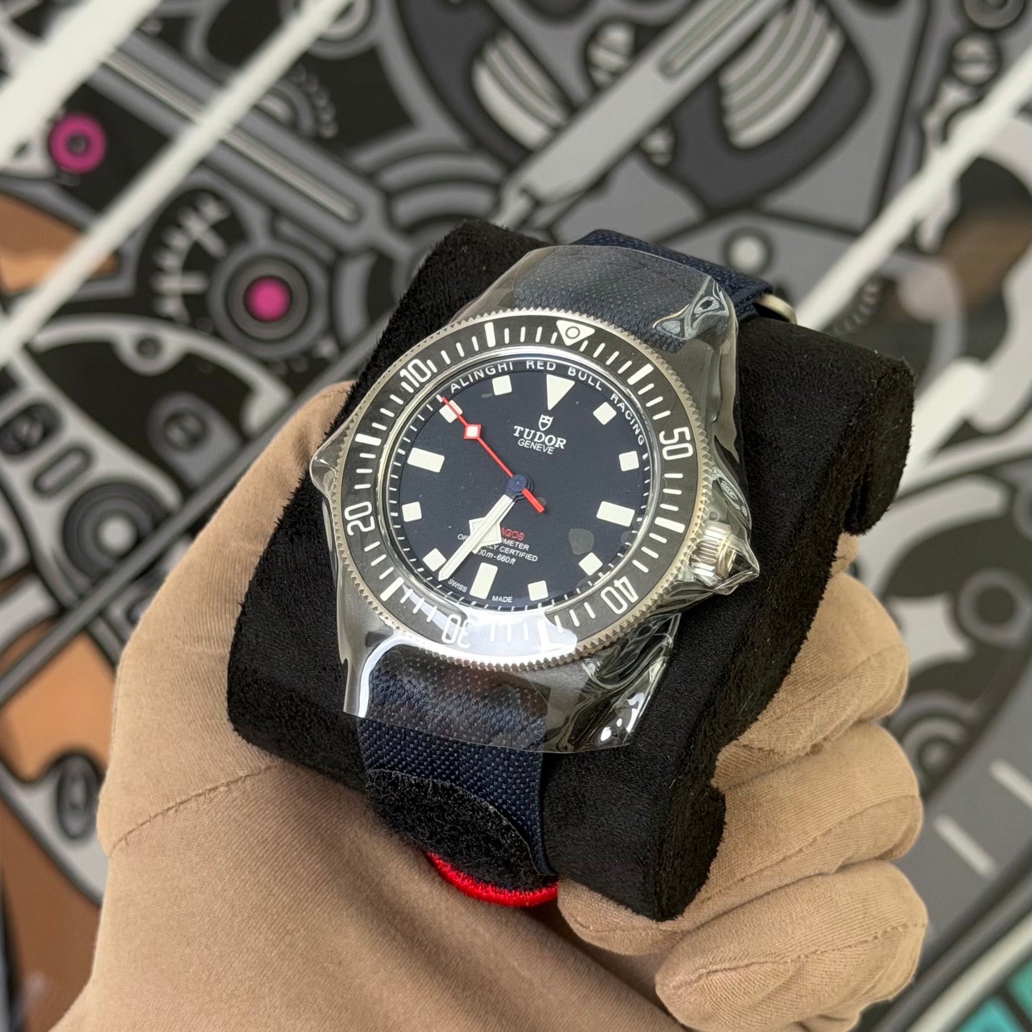 NEW Tudor Pelagos FXD Alinghi Red Bull 25707KN