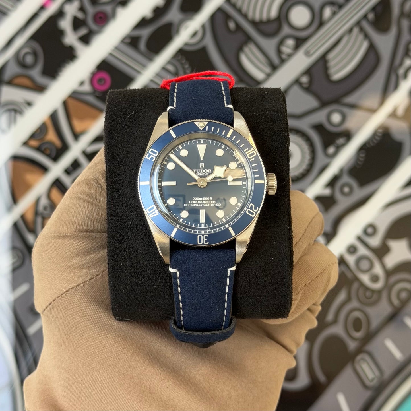 NEW Tudor Black Bay BB58 Blue Strap 79030B