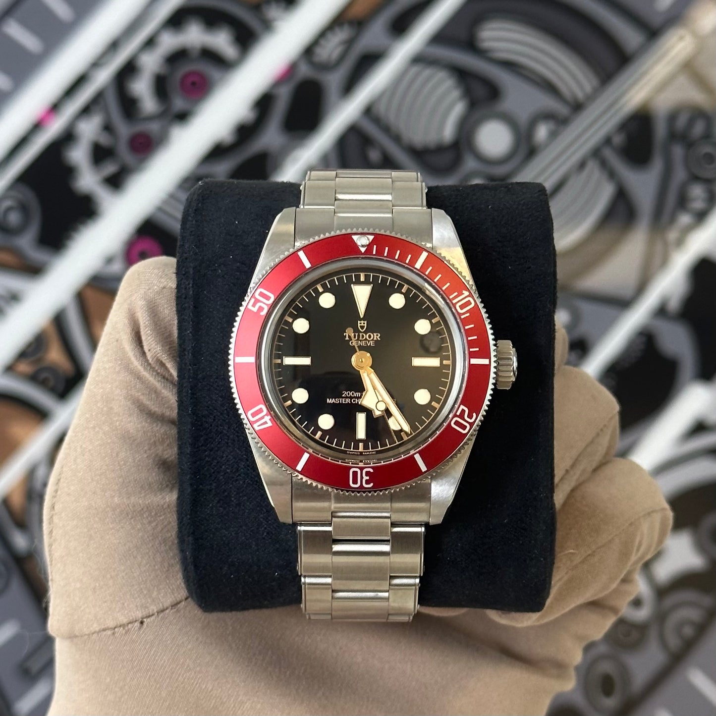 Tudor Black Bay Red - Oyster