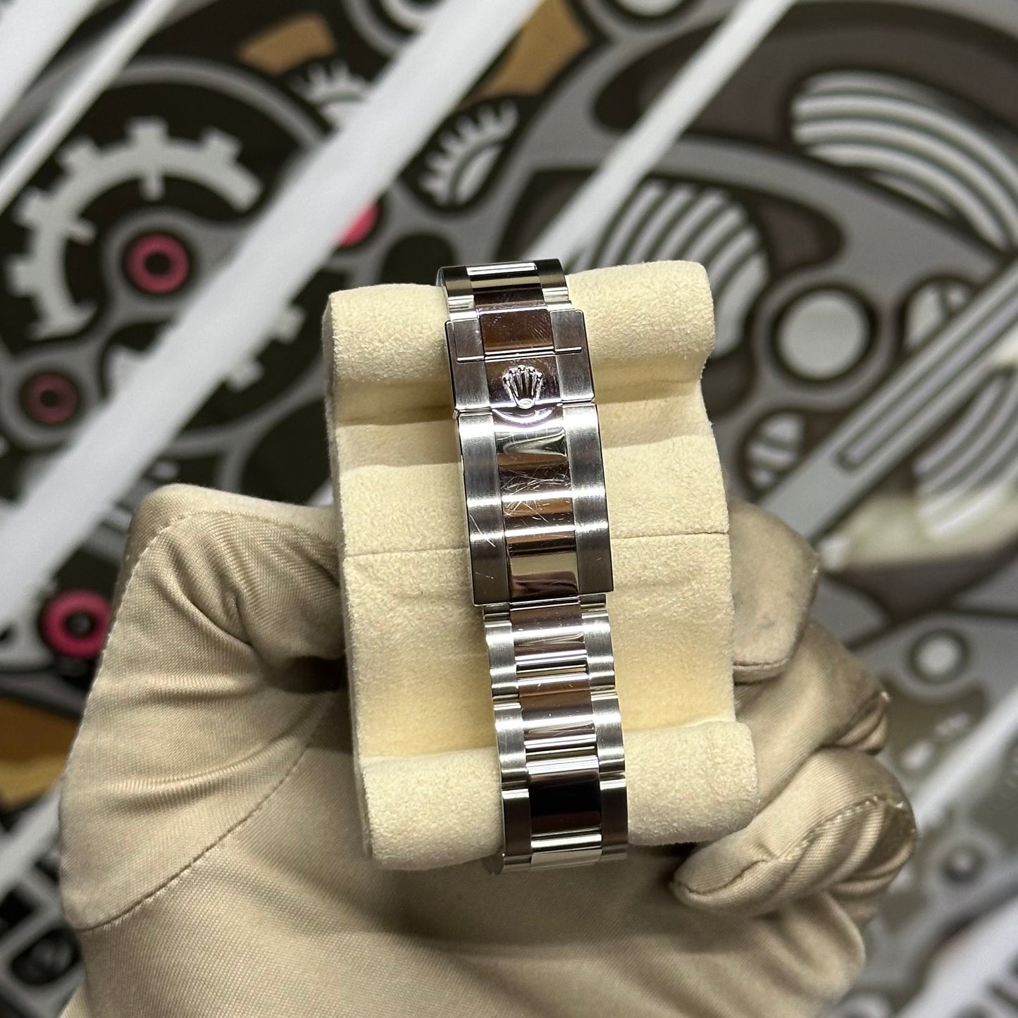 Rolex YachtMaster II Mercedes Hands 116680