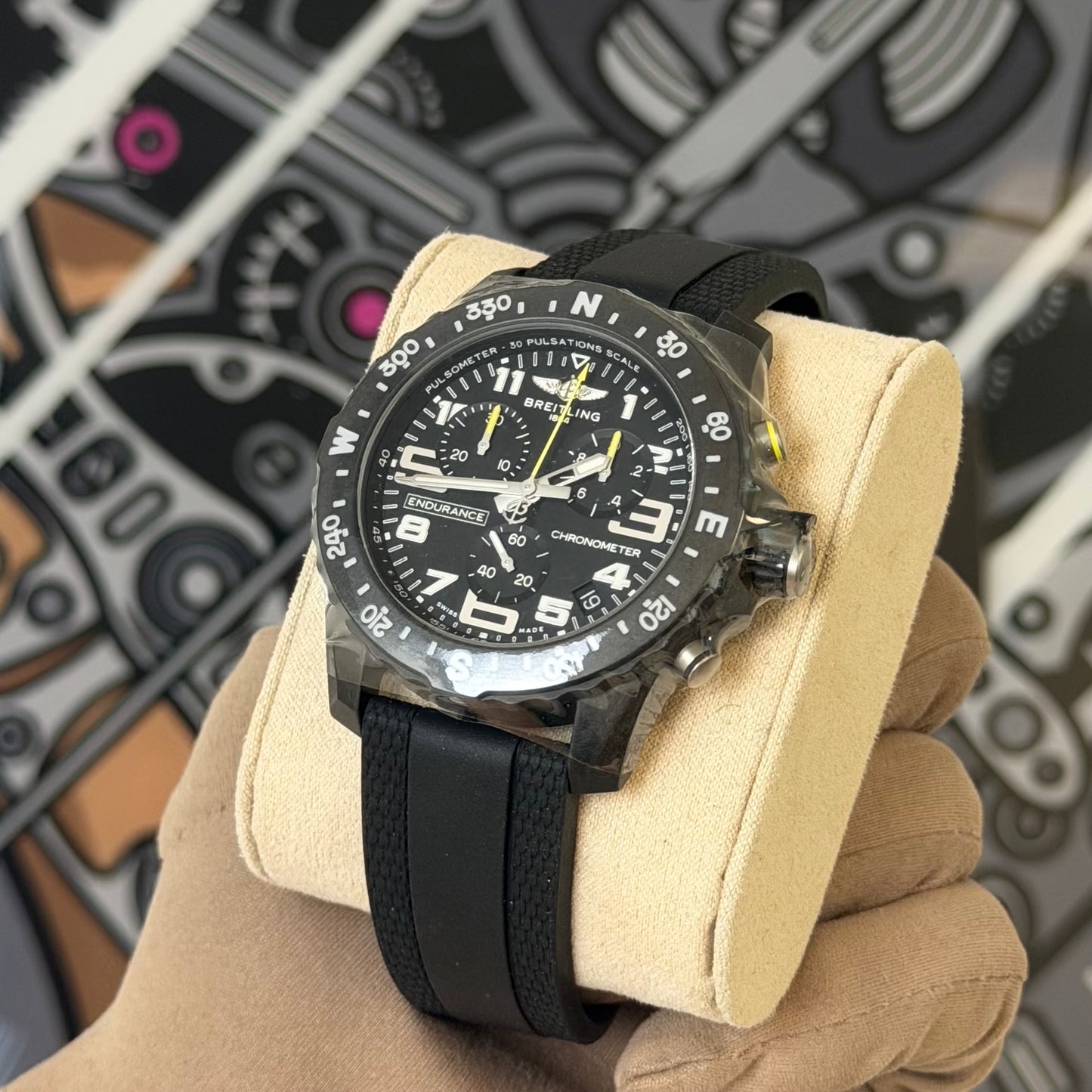 NEW Breitling Endurance 44 Pro Black X82310