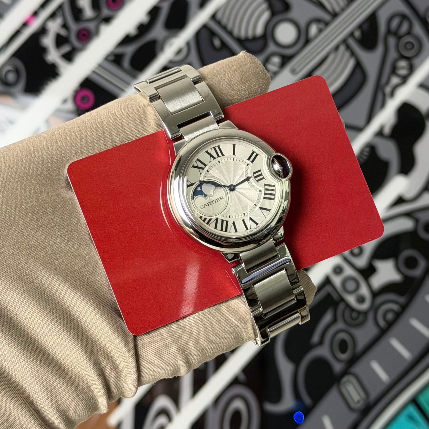 Cartier Blue De Cartier Moonphase Ballon WSBB0021