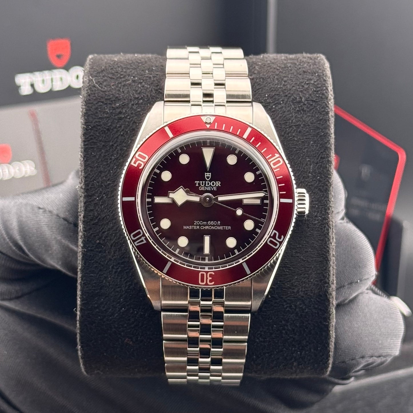 NEW Tudor Black Bay 58 Burgundy Jubilee