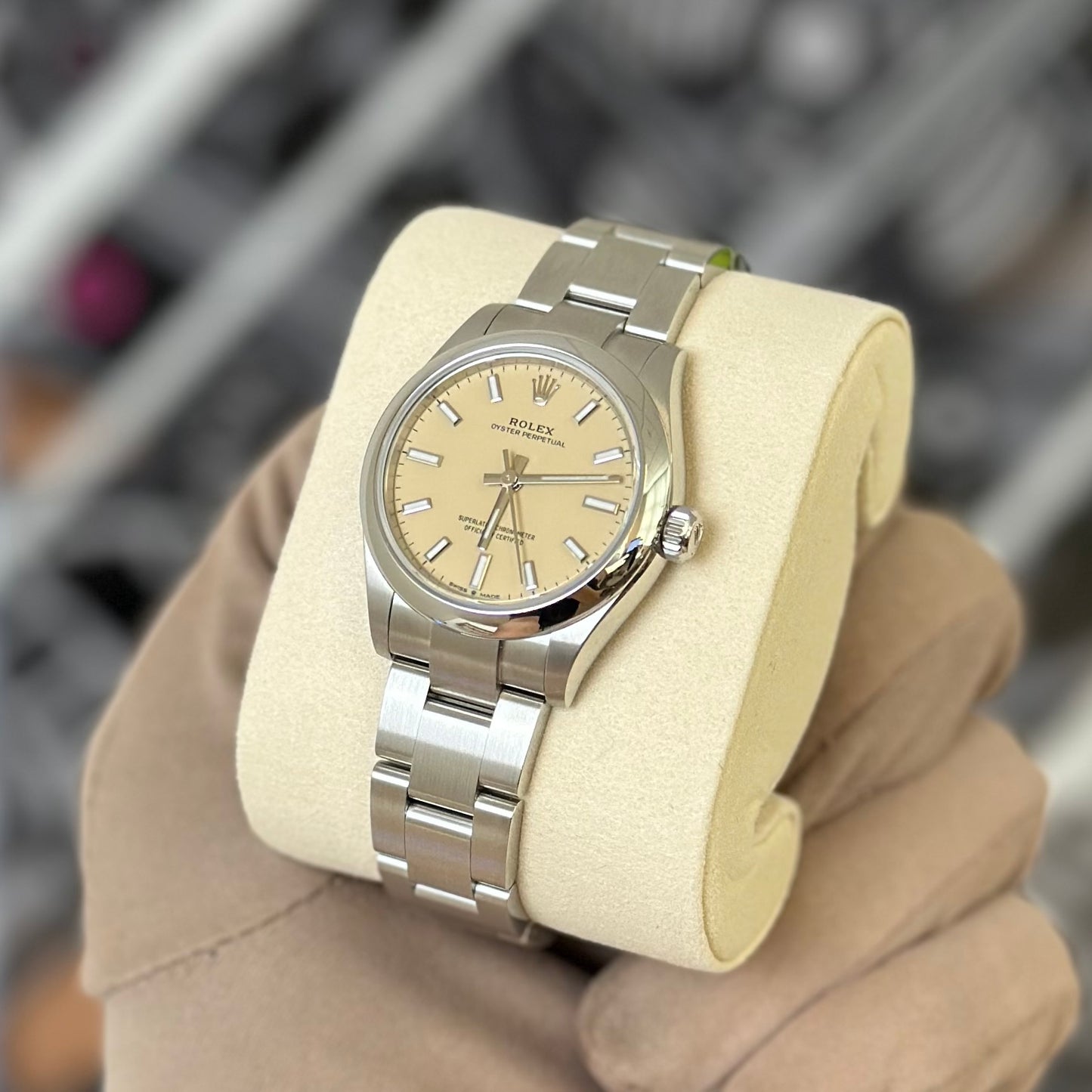 NEW Rolex OP31 Beige 277200