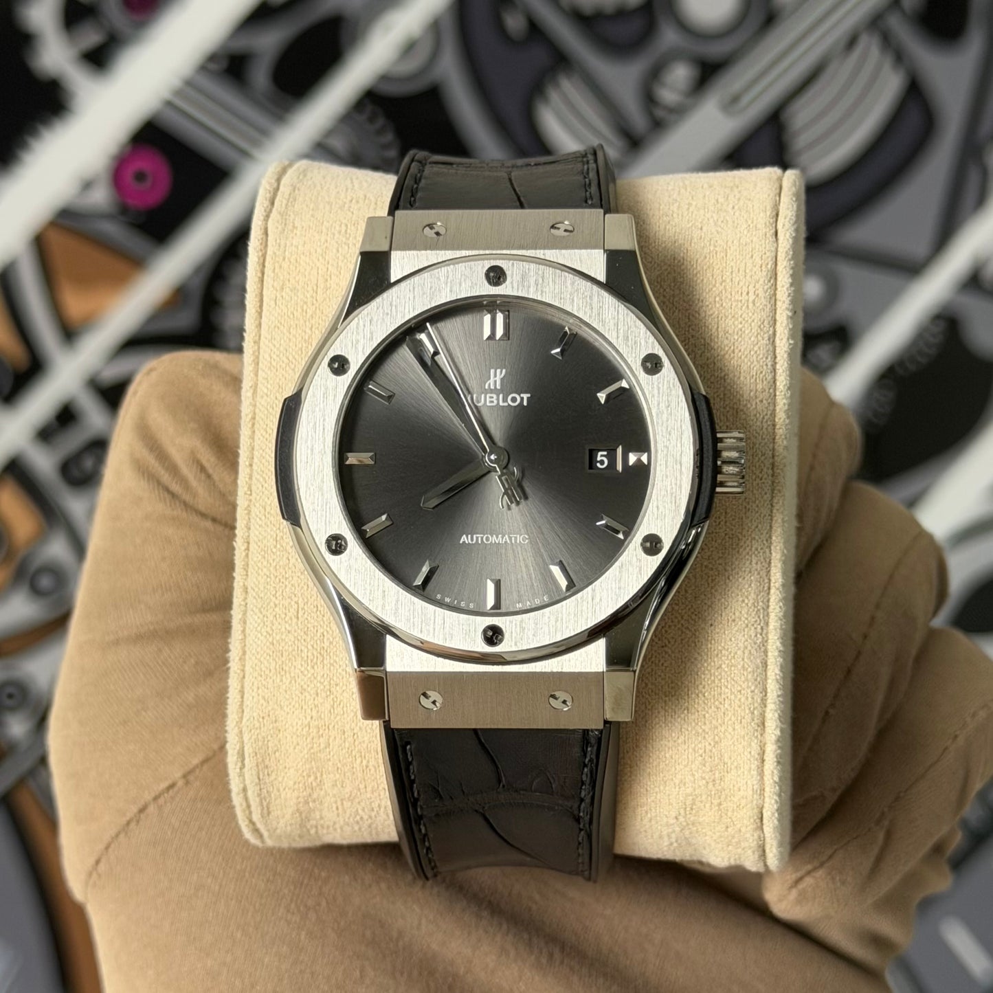Hublot Classic Fusion Racing Gray Titanium 542.NX.7071.LR
