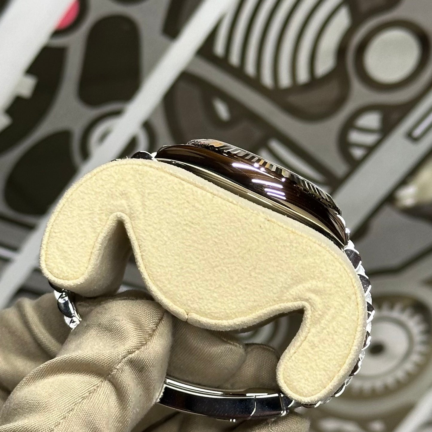 Rolex Datejust 41 Green Motif 126334