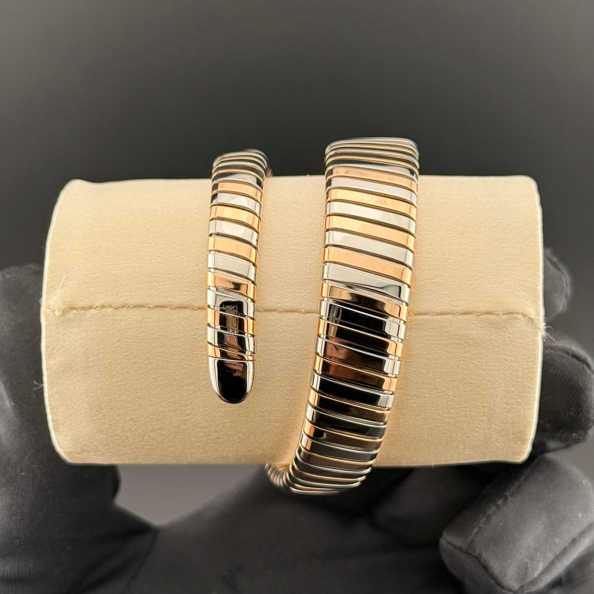 NEW Bvlgari Serpenti Tubogas 18k Rose Gold 102098