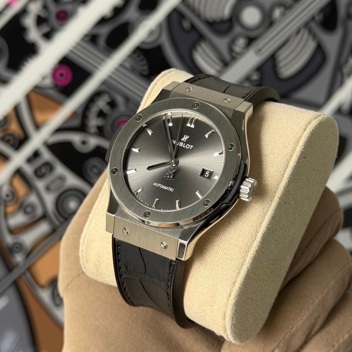 Hublot Classic Fusion Racing Gray Titanium 542.NX.7071.LR