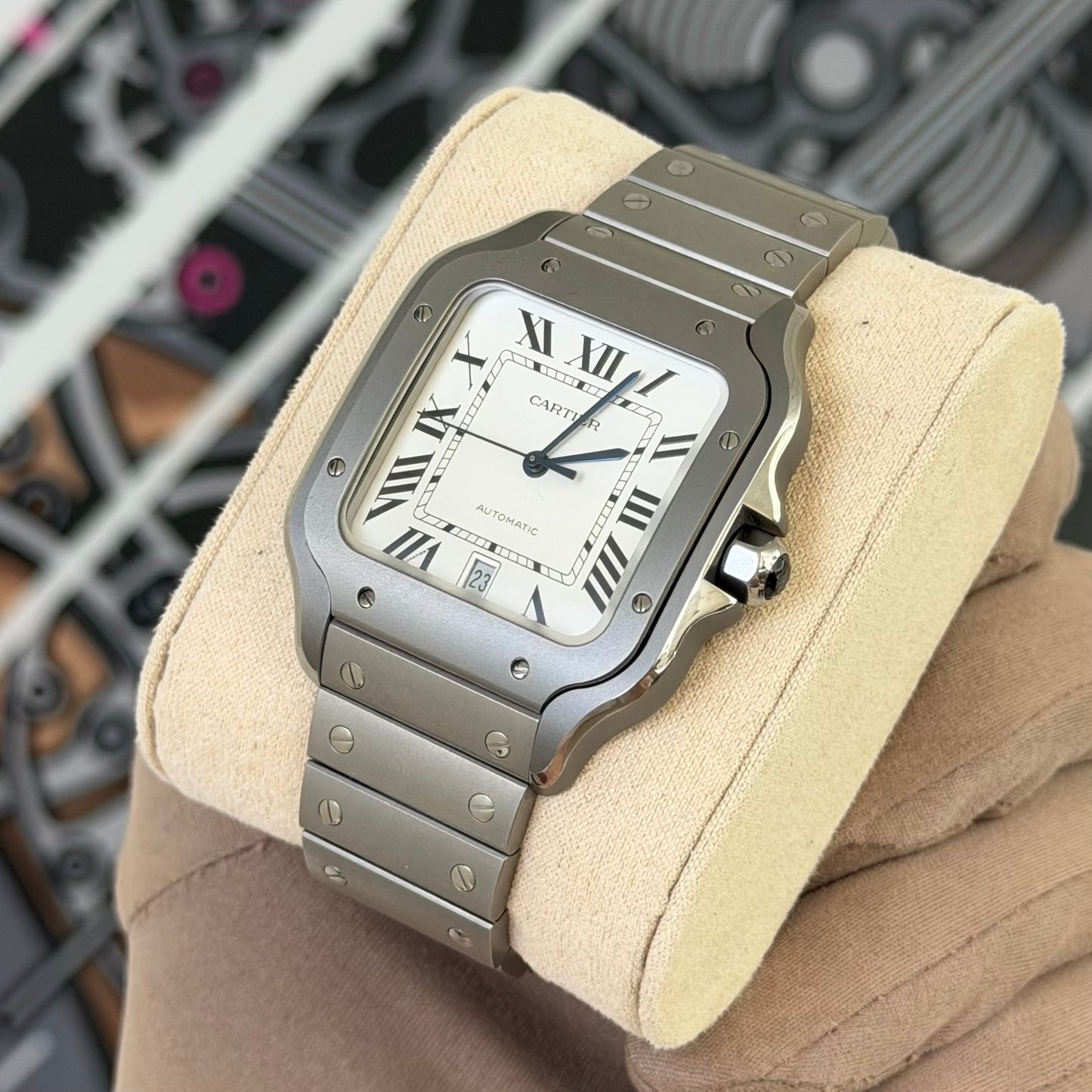 Cartier Santos Titanium Large WSSA0089