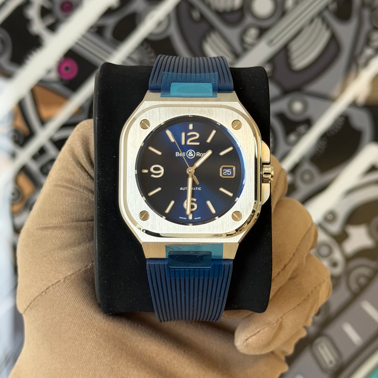 NEW B&R BR05 Blue BR05A-BLU-ST/SRB