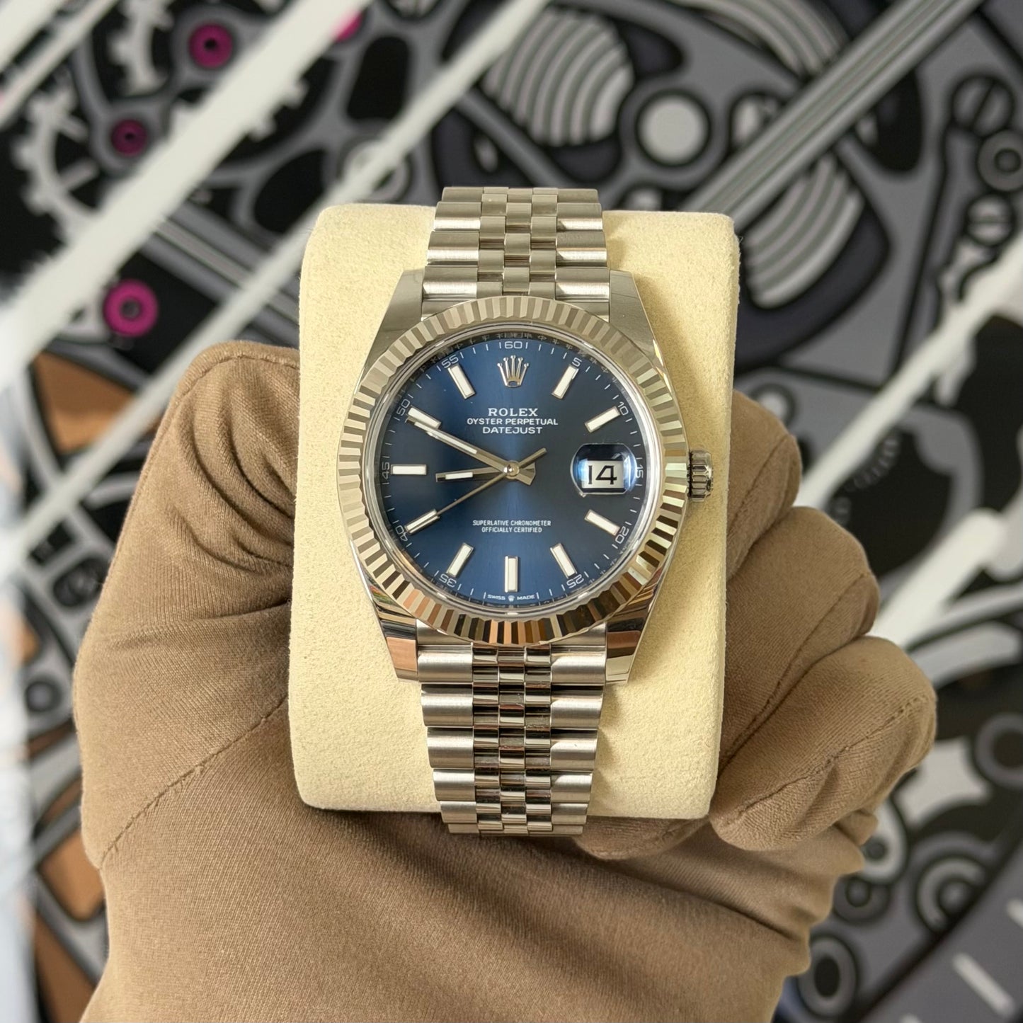 Rolex DJ41 Stick Jubilee 126334
