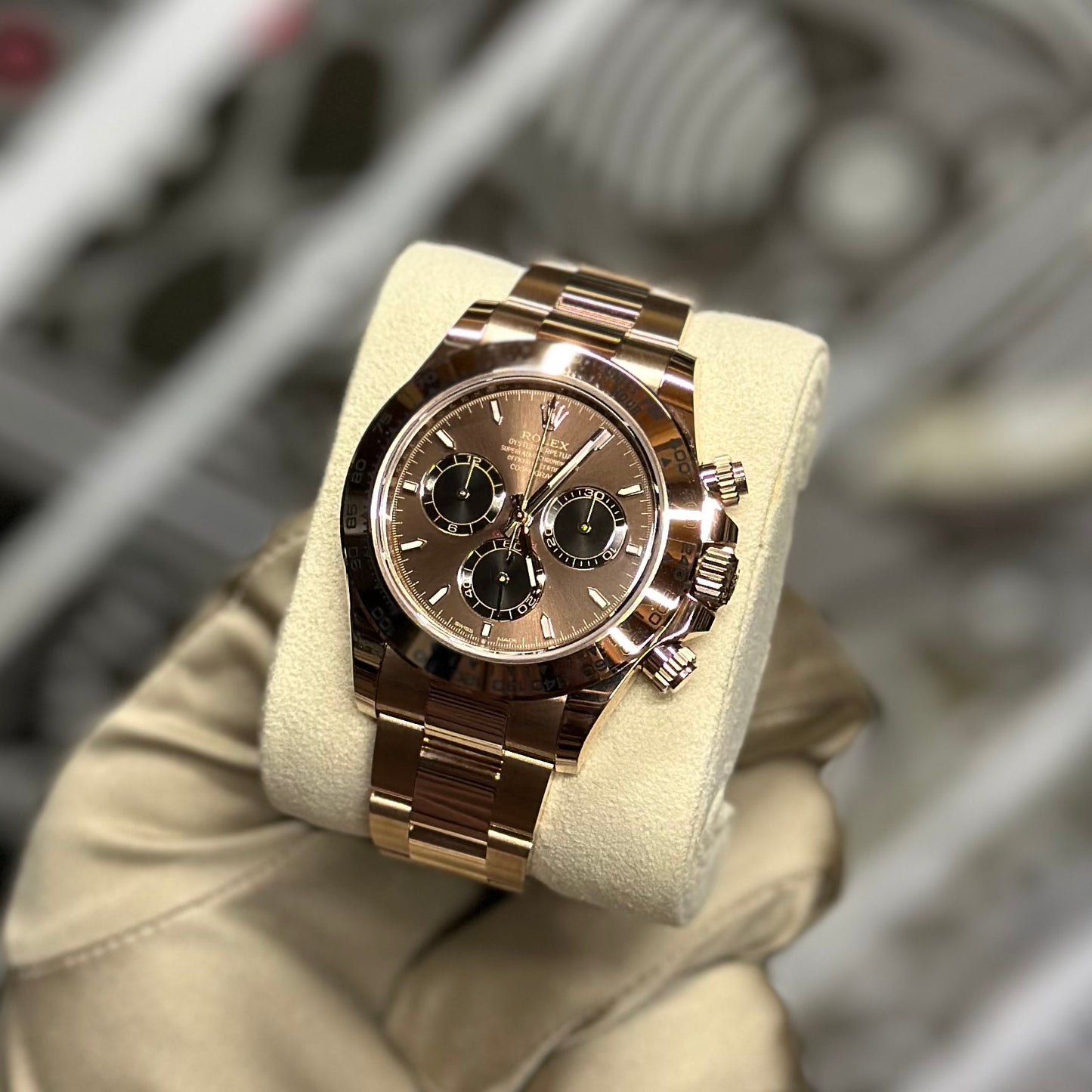 Rolex Rose Gold Daytona Chocolate Dial 126505