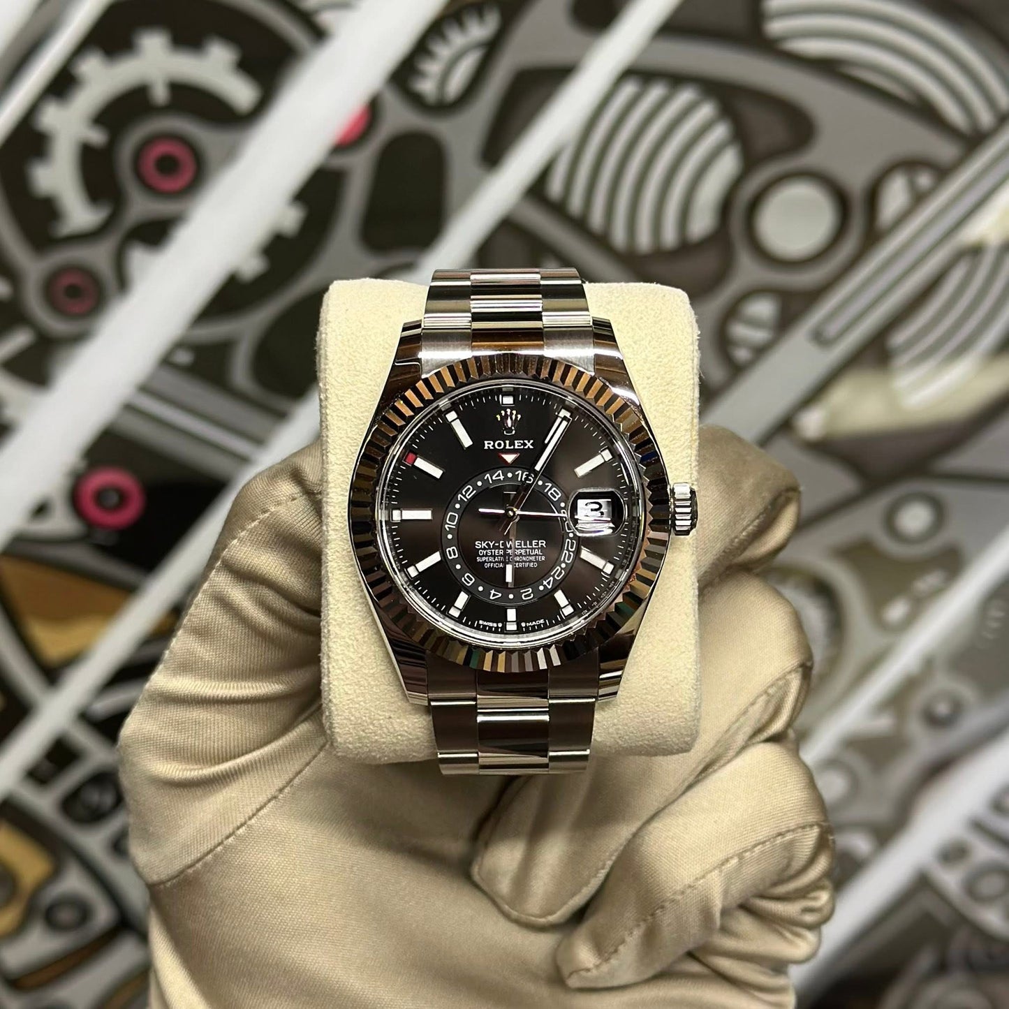 Rolex SkyDweller Black Dial Oyster 336934