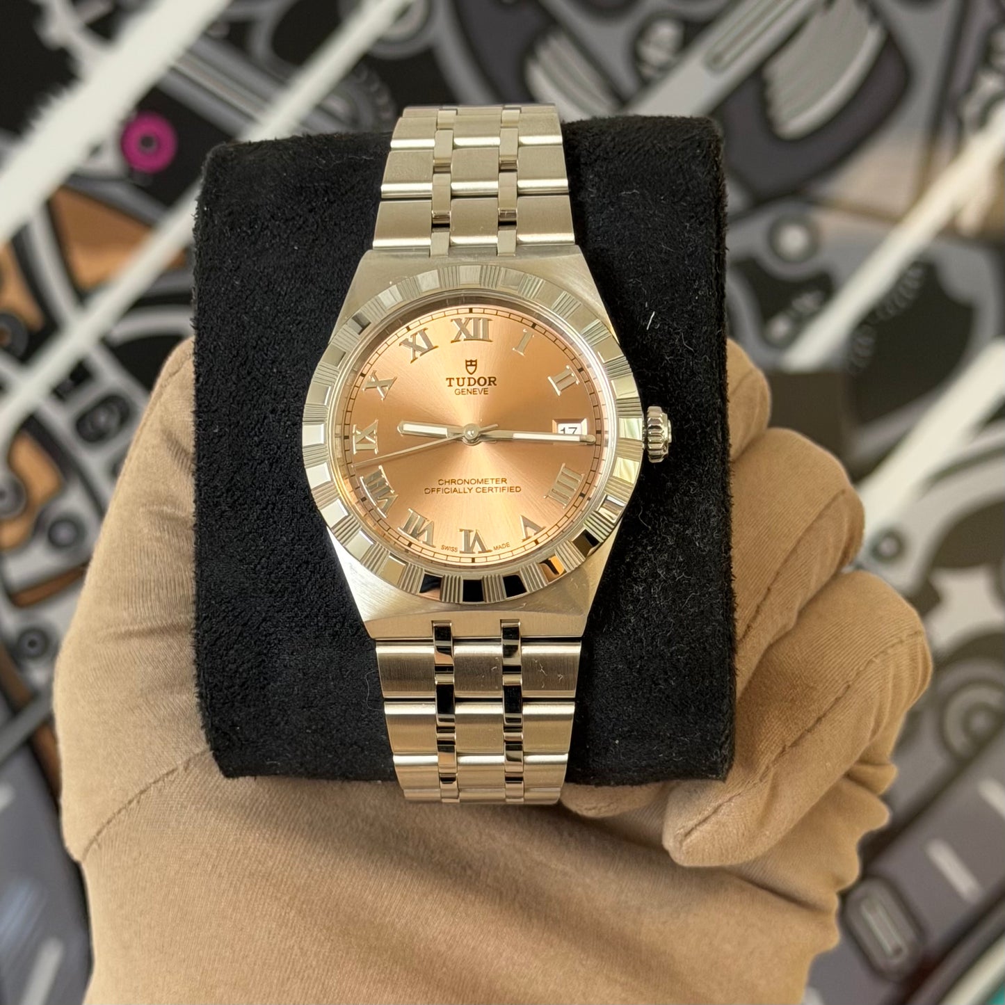 NEW Tudor Royal Salmon 2836C1A0