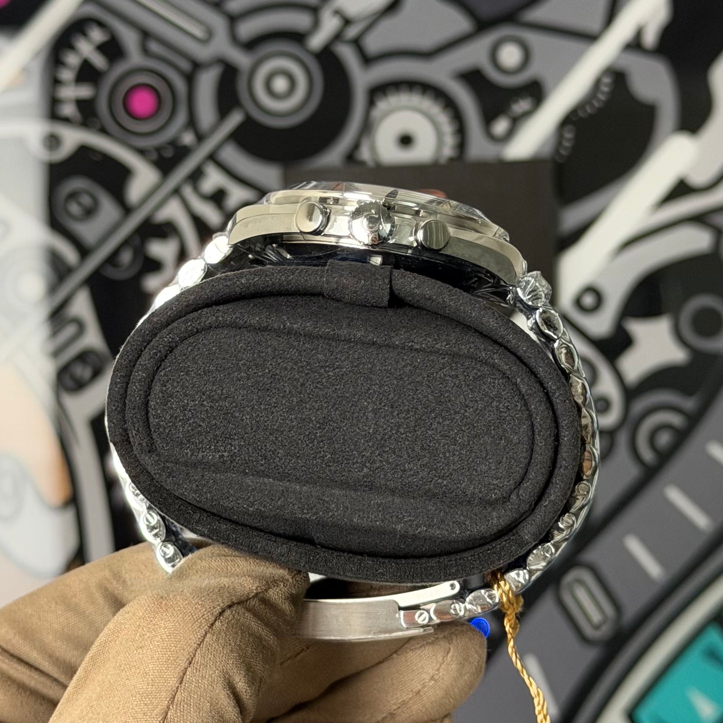 NEW Omega Speedmaster Moonwatch Black Dial 310.30.42.50.01.004