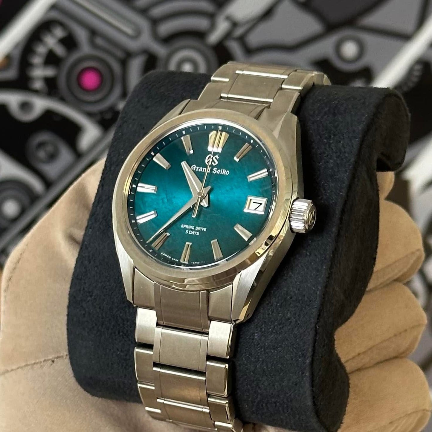 NEW Grand Seiko Spring Drive 5 Days “Atera Blue” SLGA025