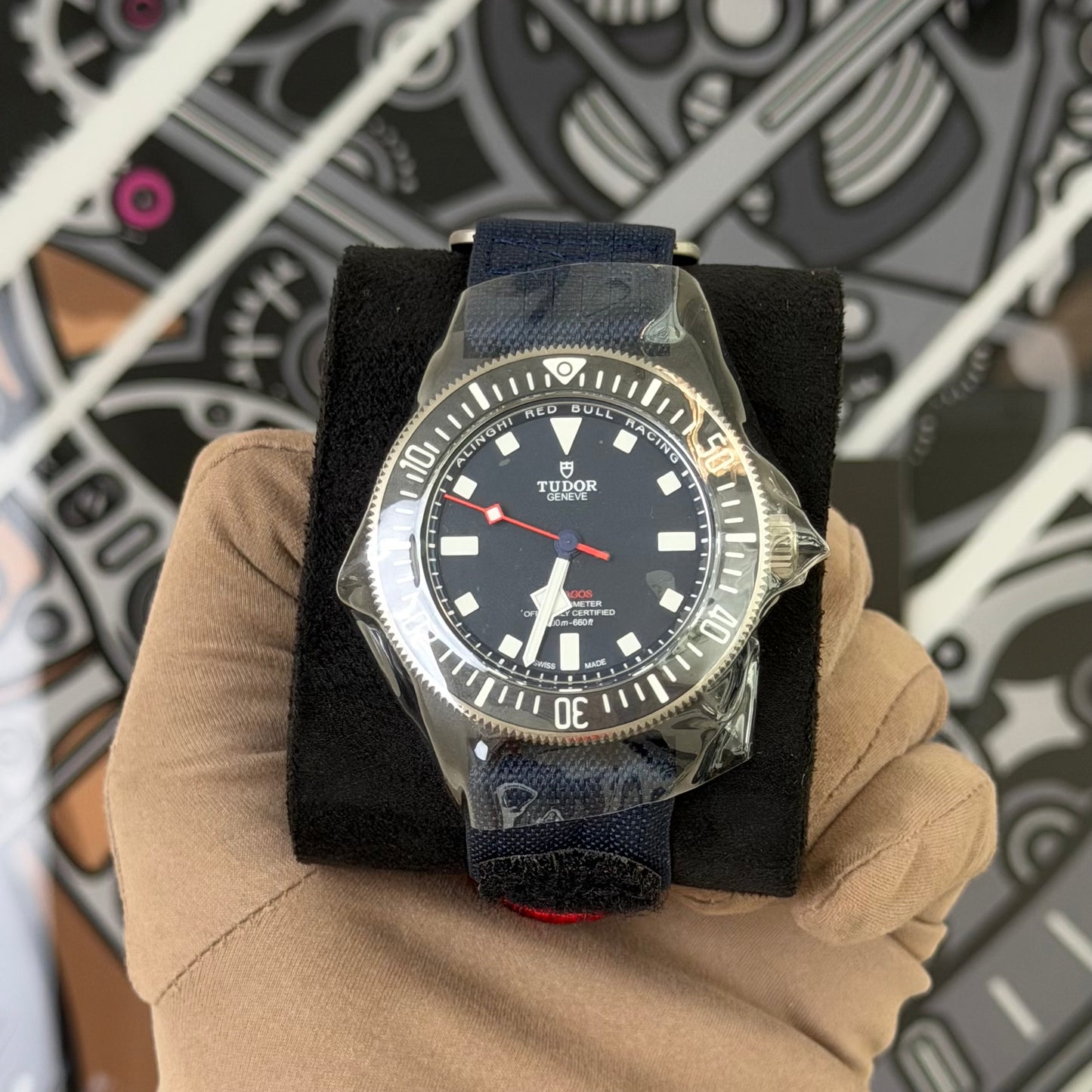 NEW Tudor Pelagos FXD Alinghi Red Bull 25707KN
