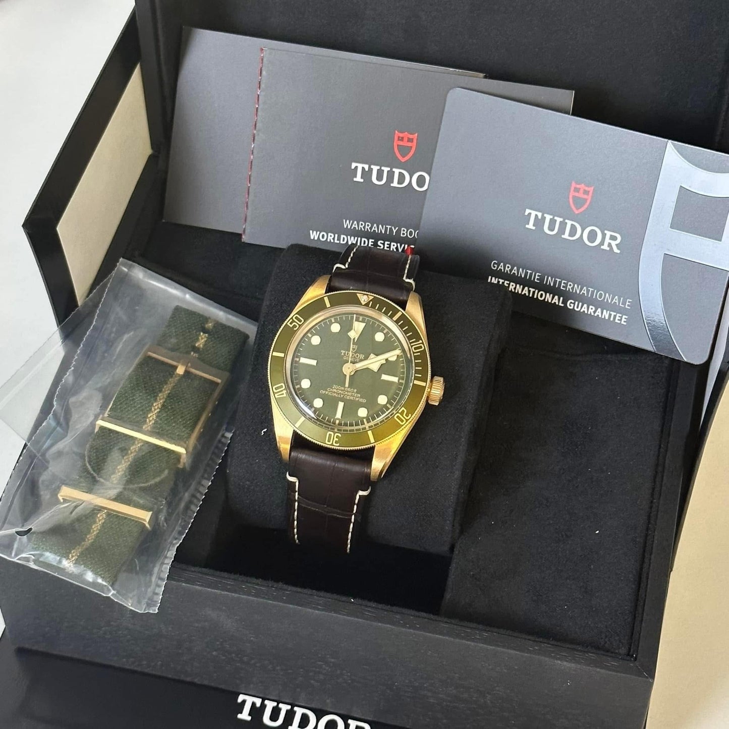 NEW Tudor Black Bay BB58 18K GOLD 79018V
