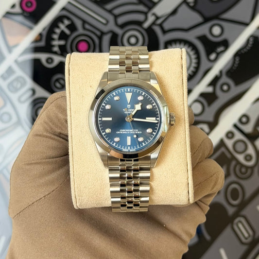 NEW Tudor Black Bay 36 Blue Diamond Dial 79640