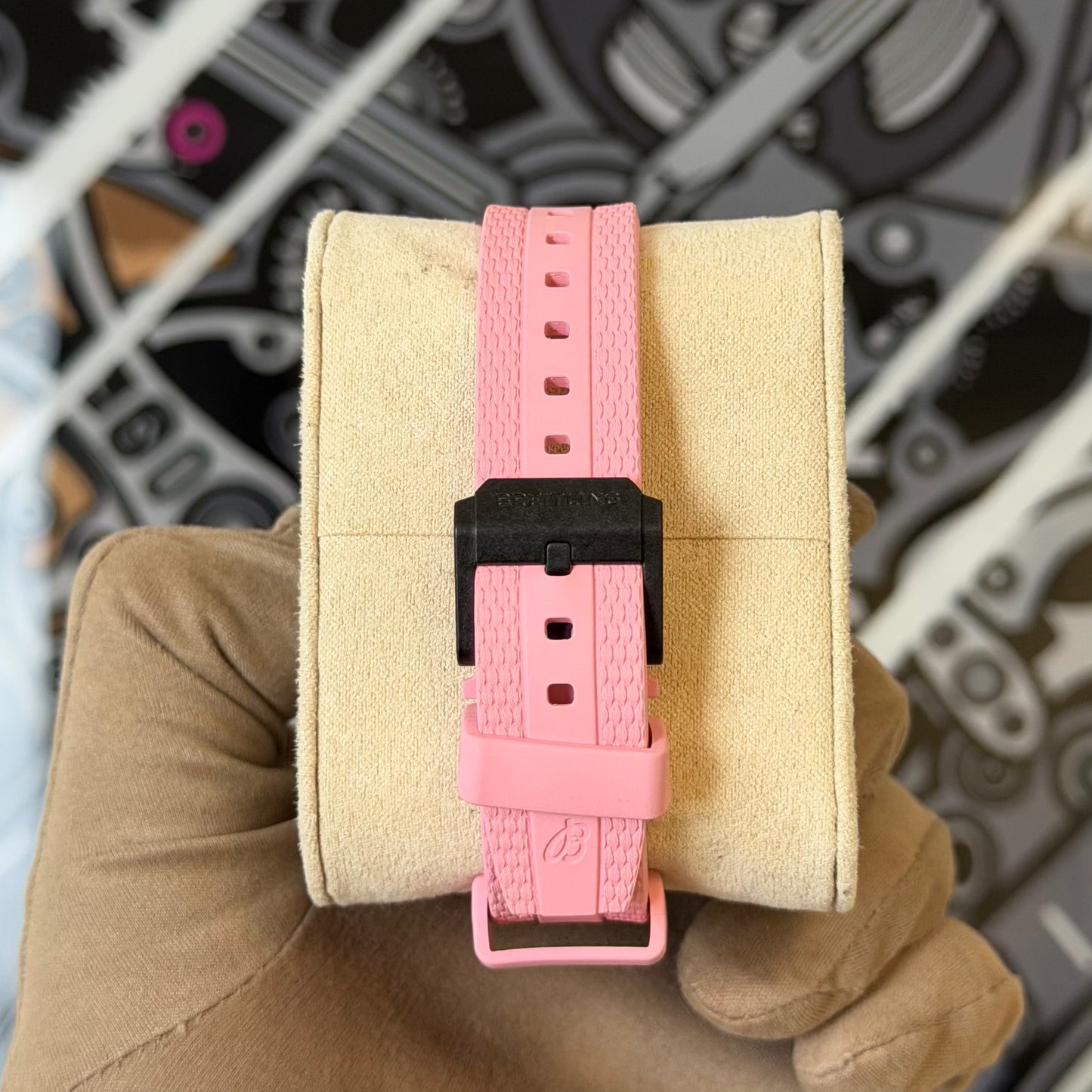 NEW Breitling Endurance Pro 38 Pink X83310