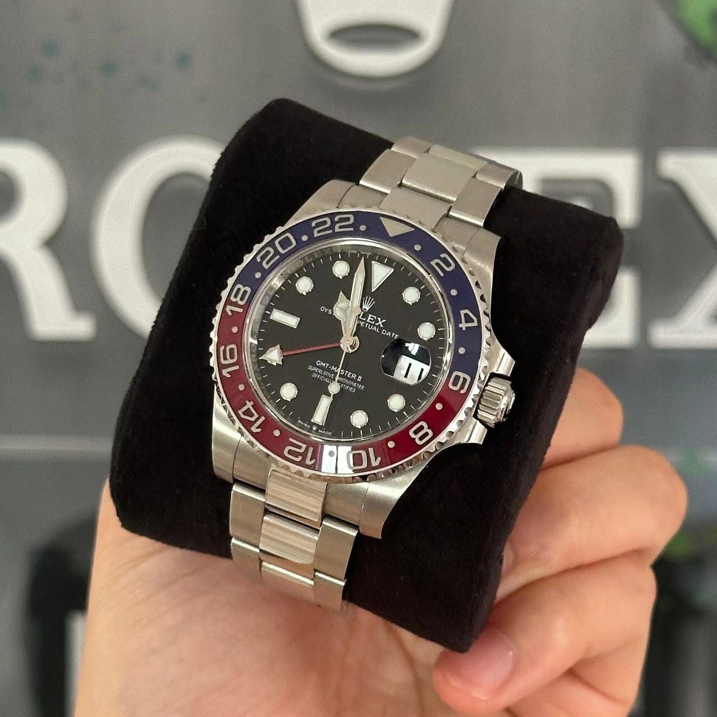 Rolex Pepsi GMT Oyster 126710BLRO