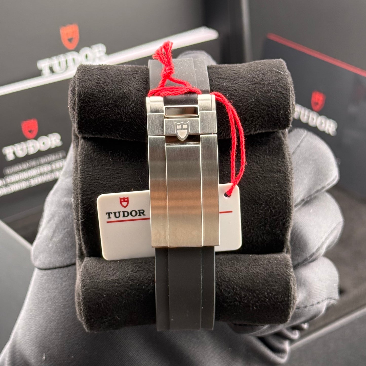 NEW Tudor Black Bay 58 Burgundy Rubber Strap 7939A10RU