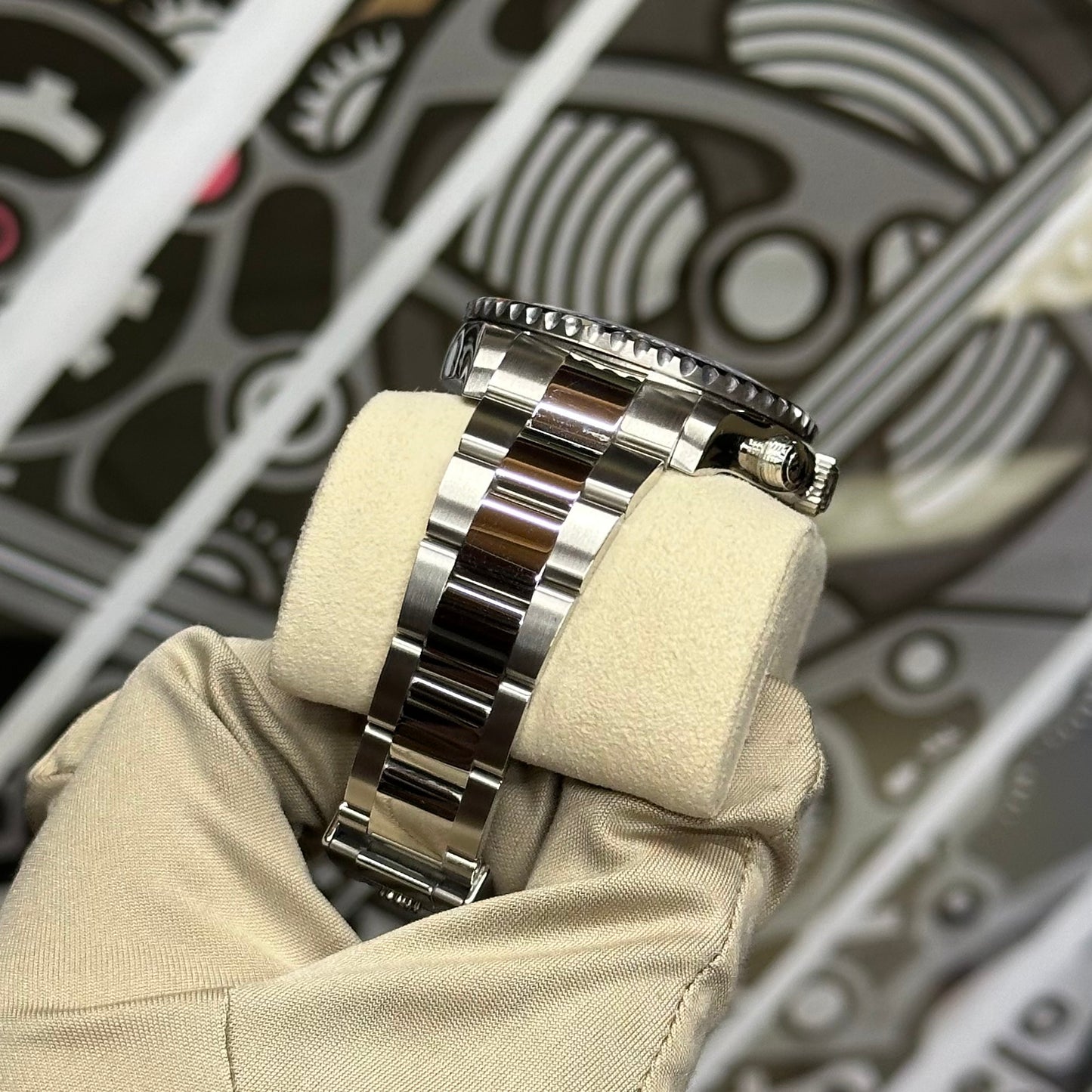 Rolex YachtMaster II Mercedes Hands 116680