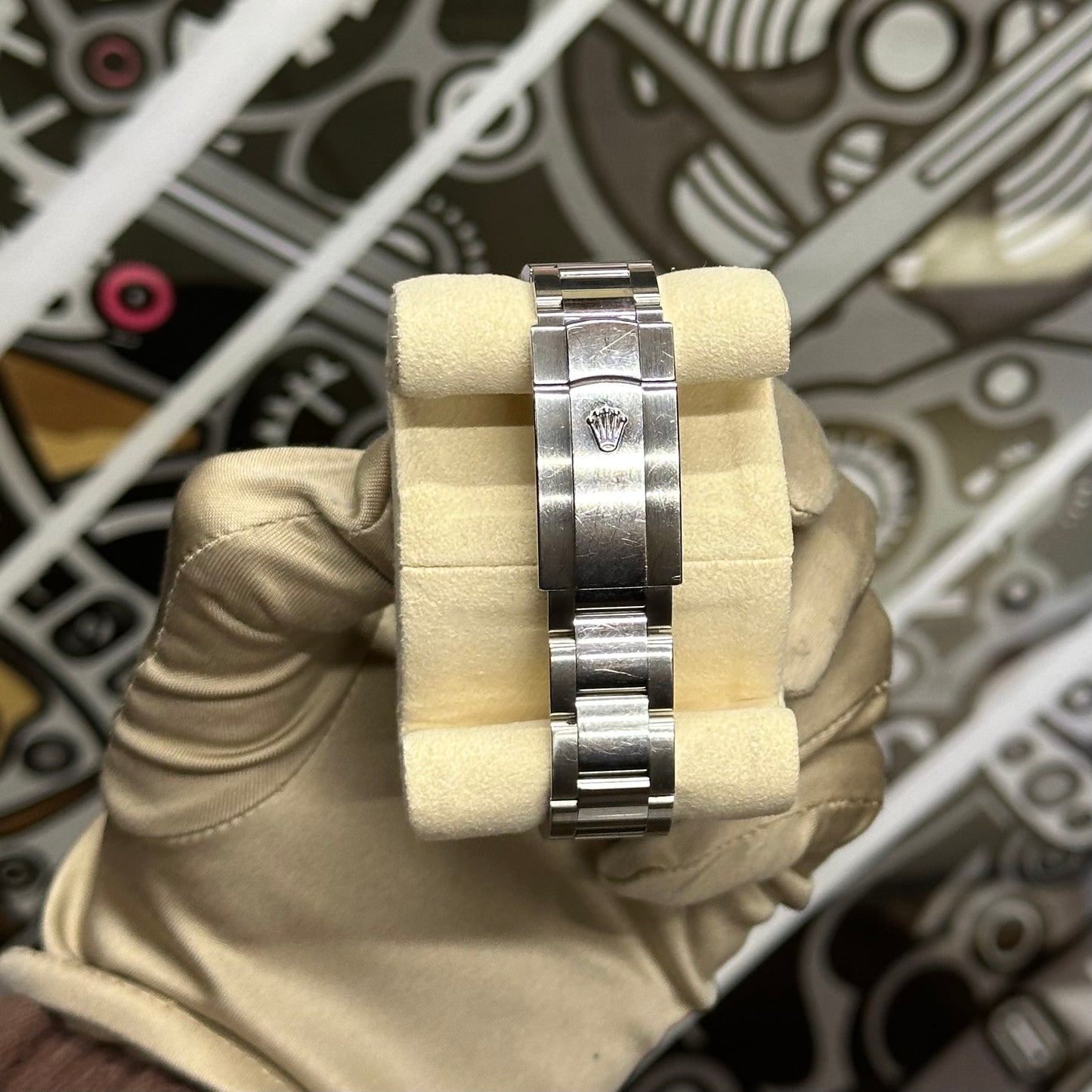 Rolex Datejust 41 Silver Stick 126334