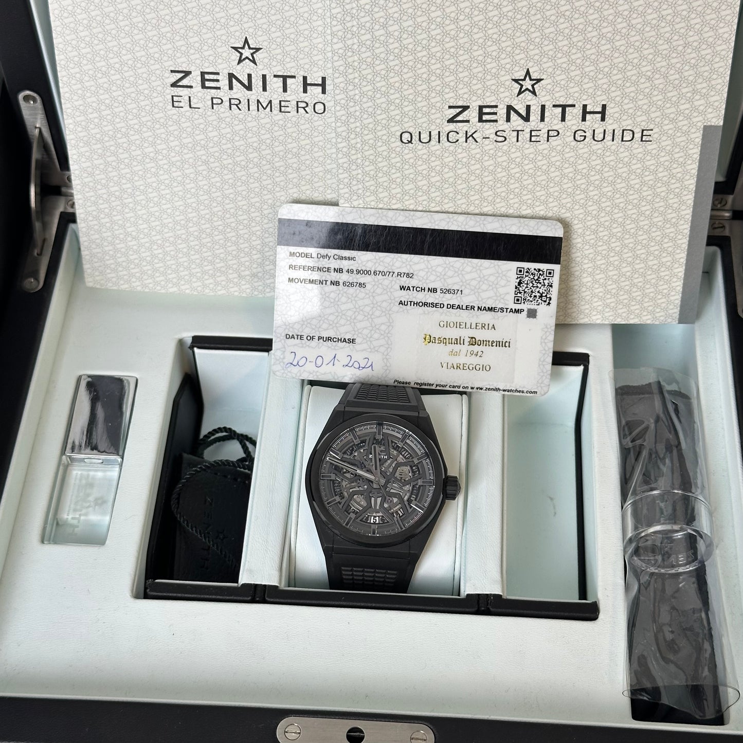 Zenith Defy Classic Skeleton 49.9000.670/77.R782