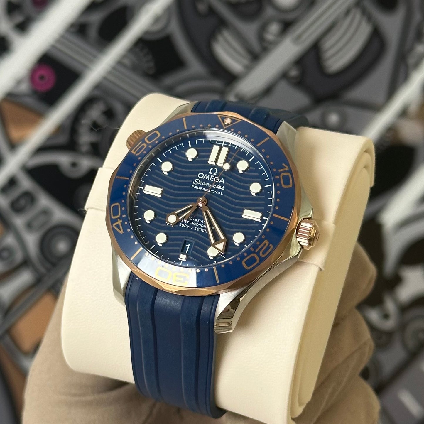 Omega Seamaster Diver Sedna Gold 210.22.42.20.03.002