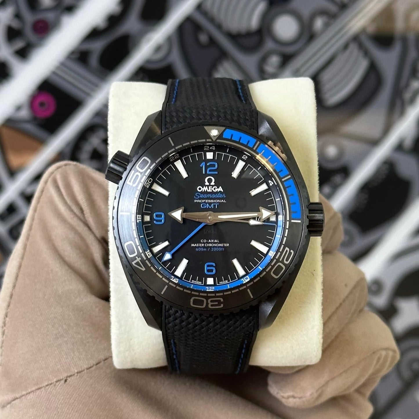 Omega Seamaster PO Deep Black