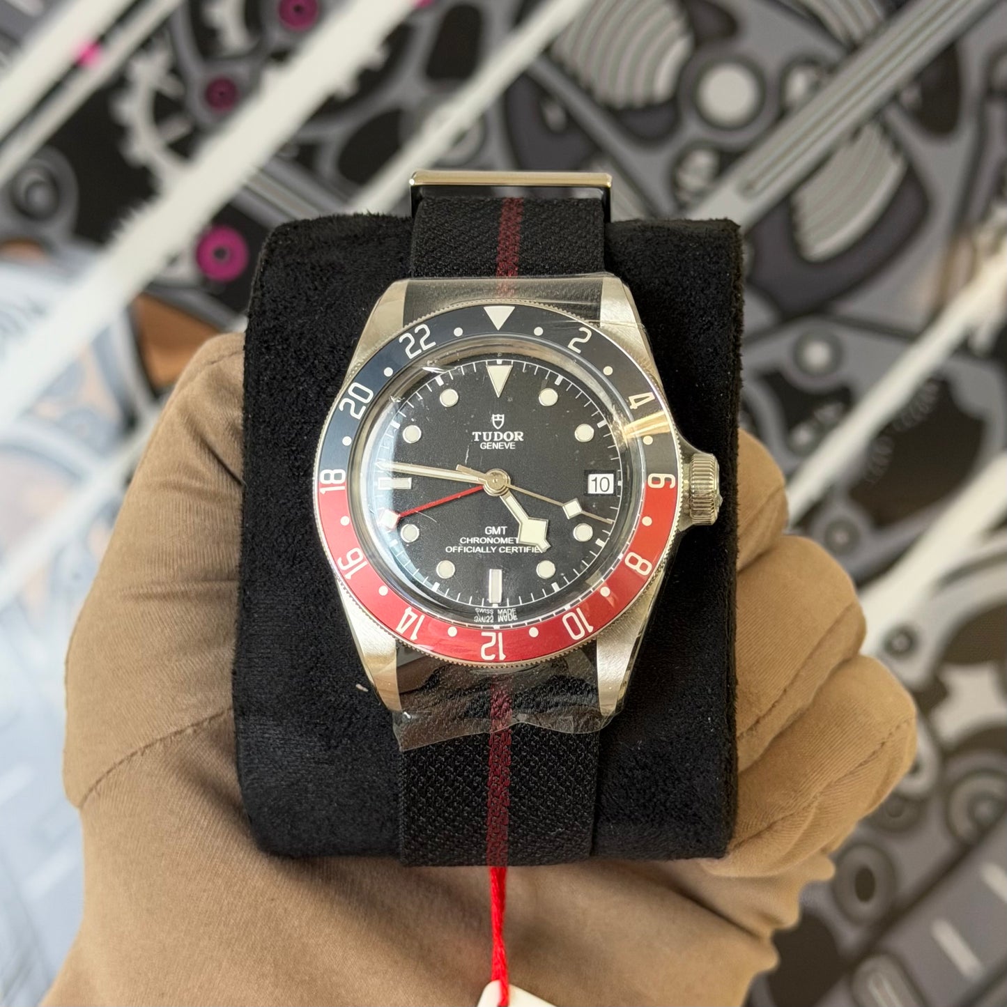 NEW Tudor Black Bay GMT Nato 79830RB