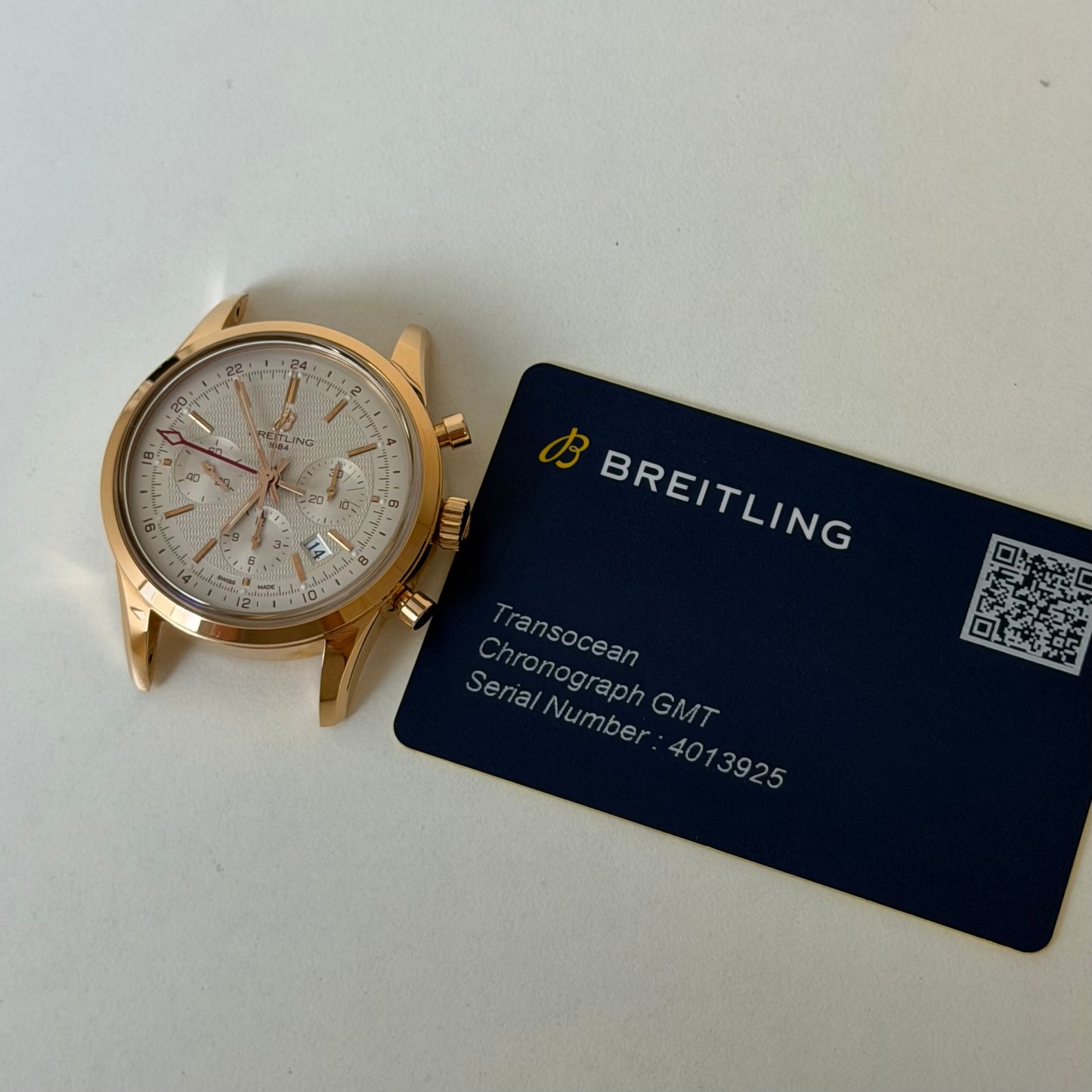 Breitling TransOcean Chrono 18K Rose Gold RB0451