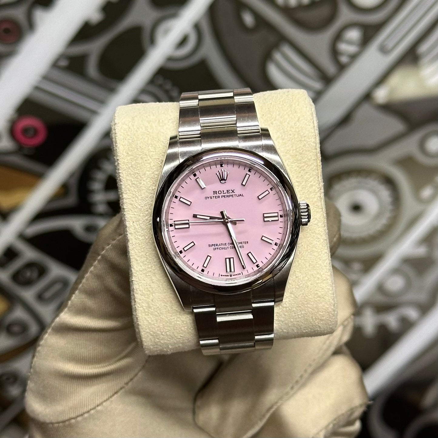 Rolex OP36 Candy Pink 126000