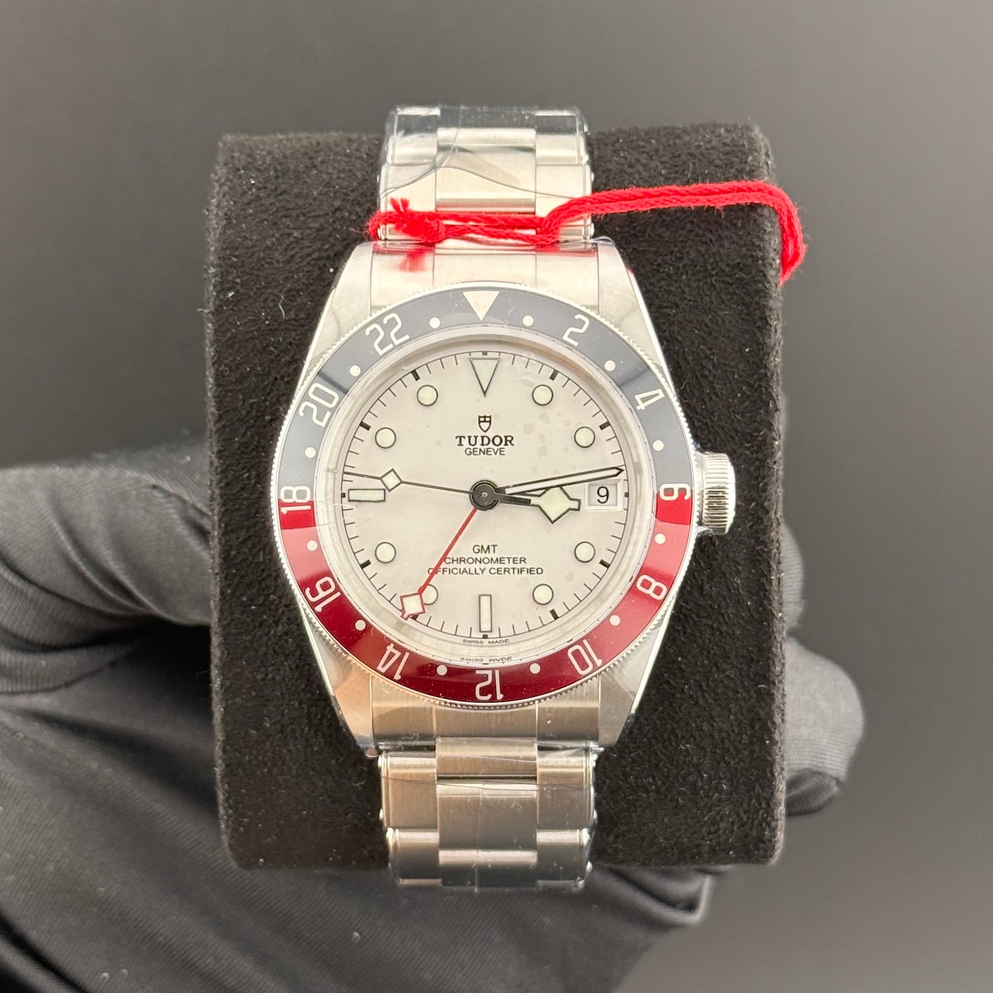 NEW Tudor Black Bay GMT Pepsi Opaline 79830RB