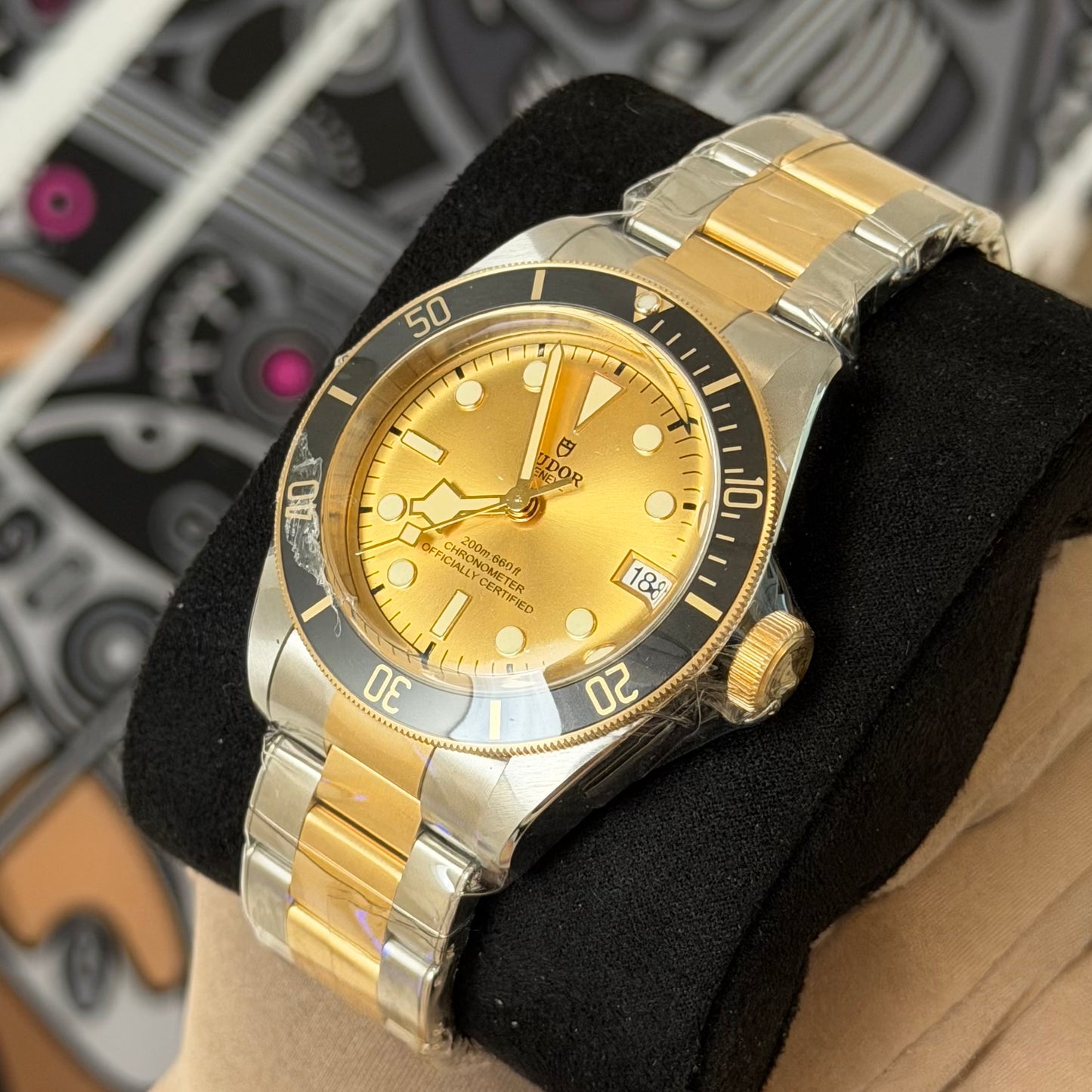 NEW Tudor Black Bay Steel & Gold 79733N