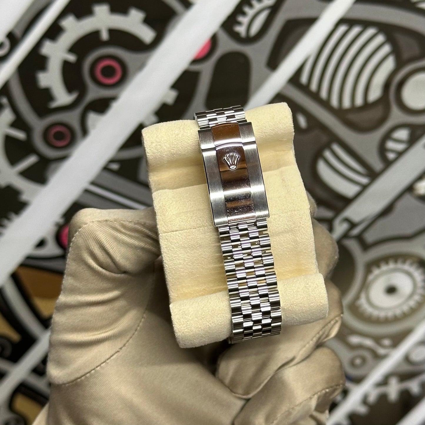 Rolex Datejust 41 Green Motif 126334