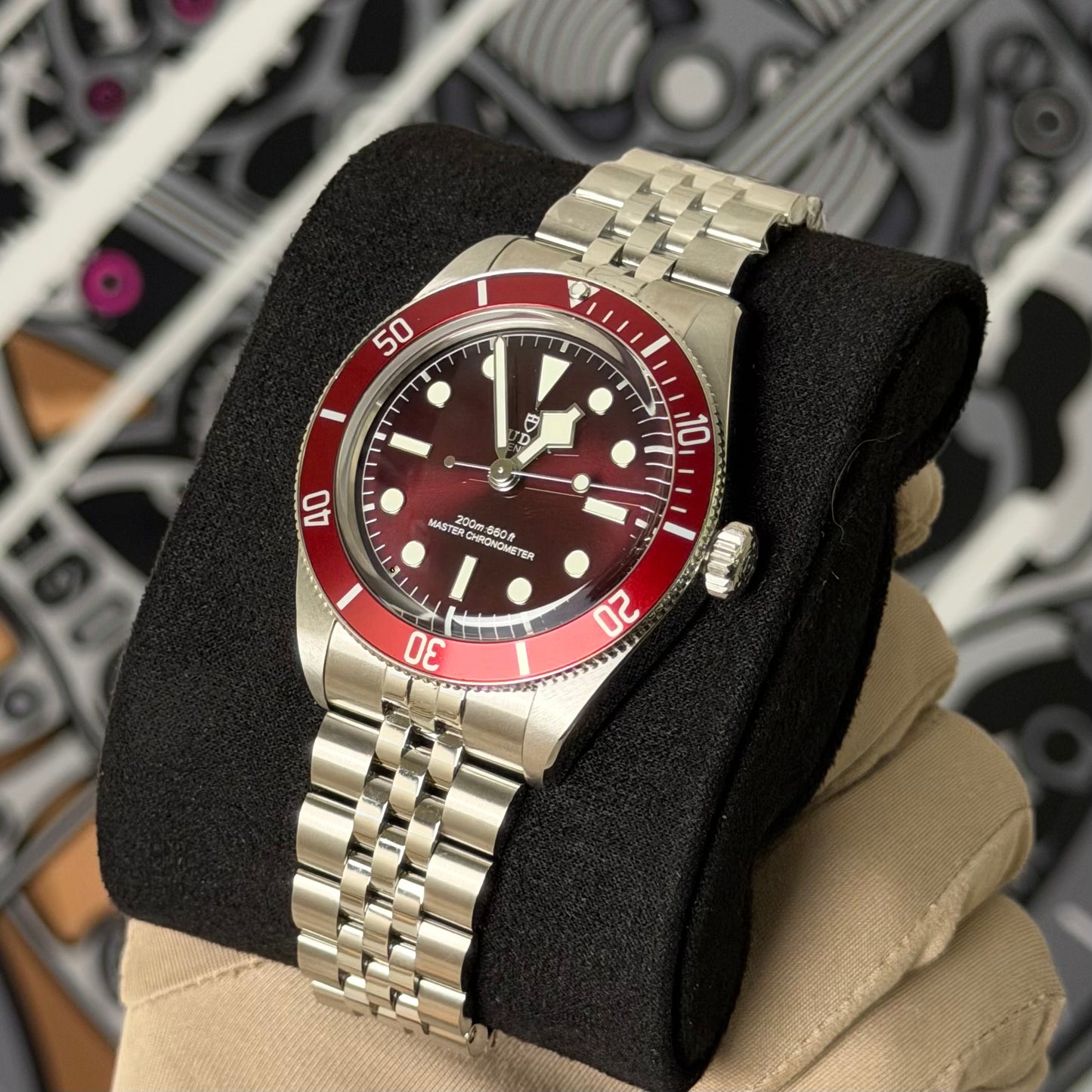NEW Tudor Black Bay 58 Burgundy Jub 7939A1A0RU