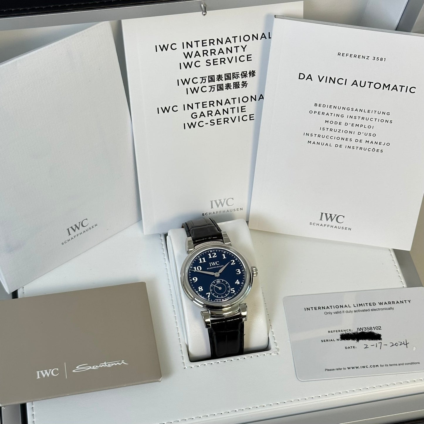 NEW IWC Da Vinci 150 Years Edition IW358102